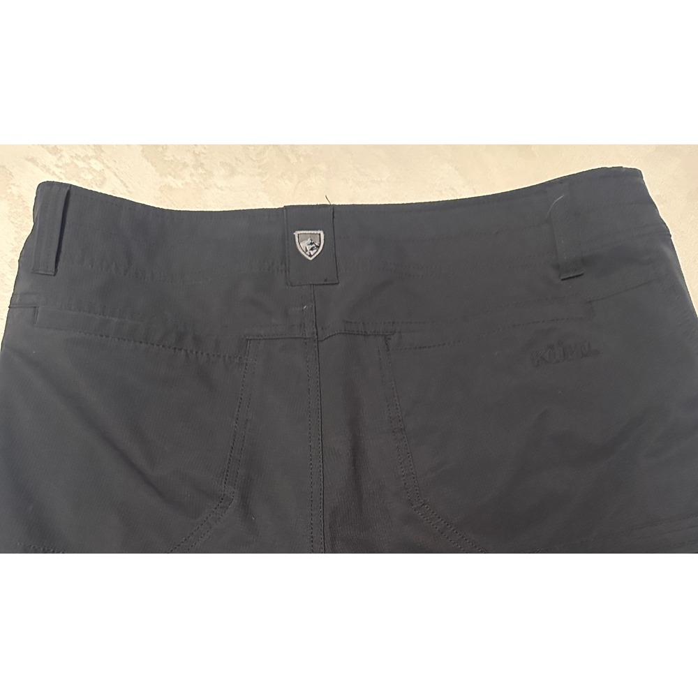 Kuhl Renegade Shorts Mens 34 Black Softshell Hiking Outdoor Technical Cargo - Picture 7 of 15